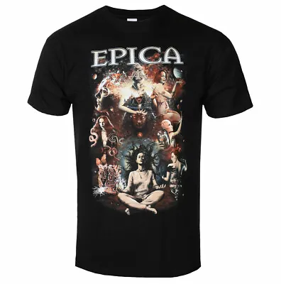 Epica Band Short Sleeve Black Cotton Unisex T-shirt All Size S-2345XL YA1309 • $23.74