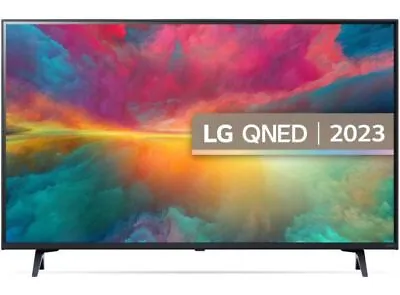 LG Electronics 43QNED756RA 43  QNED75 4K QNED Smart TV With WebOS 23 - Open Box • £335