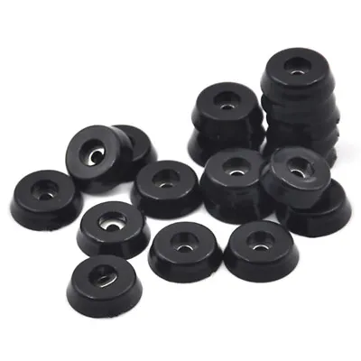 £1.85 • Buy 10X Conical Recessed Rubber Feet Bumpers Pads For Furniture Table Chair DesH RZ