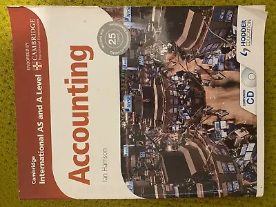International AS And A Level Accounting Ian Harriso • £50