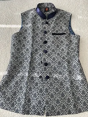 Mens Nehru Jacket Vest Size Small • $28