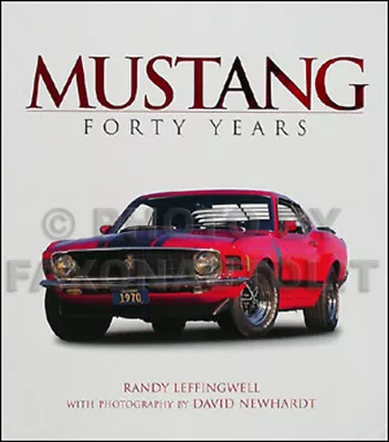 Mustang 40 Years 1964-2004 350 Photos History Hardbound • £97.13