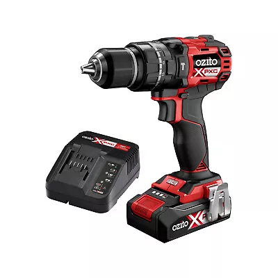 Ozito PXC 18V 13mm Brushless Hammer Drill Kit • $201.15