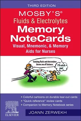 Mosby's® Fluids & Electrolytes Memory NoteCards • $24.69