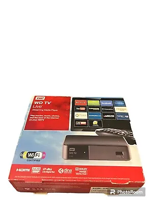 WD TV Live Media Player Wi-fi 1080p • $91