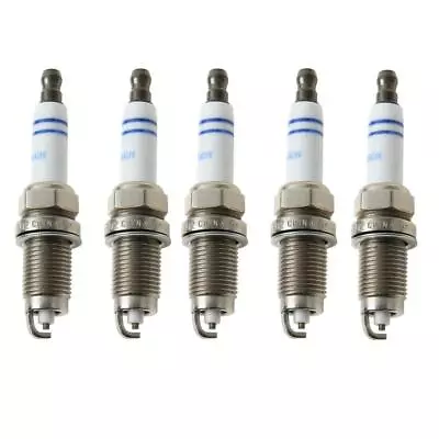 Bosch Nickel Set Of 5 Spark Plugs For VW Beetle Golf Jetta Passat 2.5L L5 • $26.95