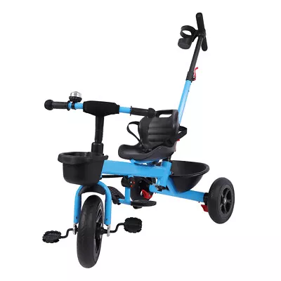 3 In 1 Tricycle Toddler Bicycle Stroller Trike Bike +Push Handle For Boys Girls • $118.25