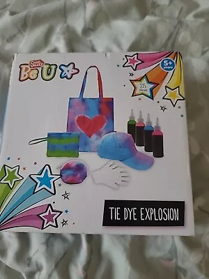 Chad Valley Be U Tie Dye Explosion Protective Gloves & Rubber Bands. New In Box • £5