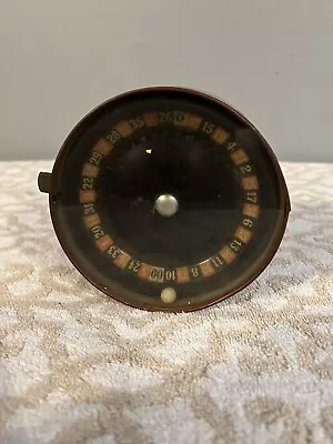 1940s VINTAGE HANDHELD PUSH ROULETTE WHEEL. Works • $18