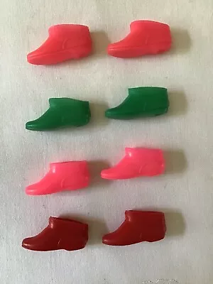 $18 • Buy Vintage 1960’s Barbie Skipper Squishy Go Go Boots ( By Pair)