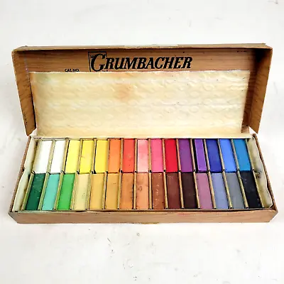 Vintage Grumbacher 30 Soft Landscape Pastels Complete • $64.99