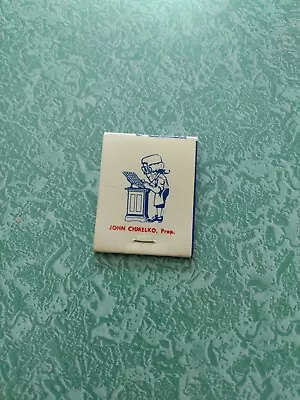 $39.99 • Buy Vintage Matchbook Collectible Ephemera F24 Center Line Michigan Chmelko Printing