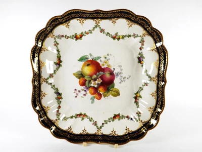 £0.99 • Buy Antique Royal Worcester Serving Dish / Hand Painted Fruit & Signed By E Phillips