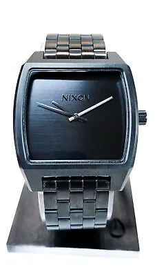 Nixon The Time Tracker 37mm  McFly  -NEW- All Black A1245 001 Watch • $69.99