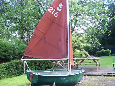 Heyland Rockett Sailing Dinghy With Launching Trolley  • £350