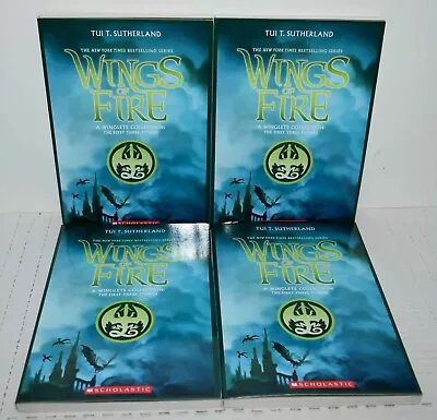 $19.99 • Buy Lot Of 4  Wings Of Fire  Tui T Sutherland Scholastic Brand New FREE SHIPPING !!!