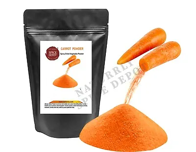 Carrot Vegetable Powder Dried | Spray Dried Powder | Free P&P U.K  • £3.30