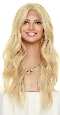 LACE FRONT LONG WAVY HEAT FRIENDLY WIG Fs613.27 HIGHLIGHTED SEXY NEW  1429 • $79.99