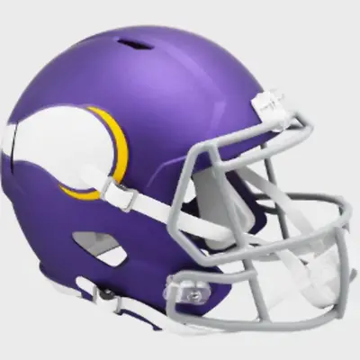 Minnesota Vikings Full Size Speed Replica Football Helmet Tribute - NFL. • $138.99