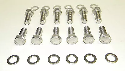 SB Dodge Mopar 273 - 360 Stainless Steel Intake Manifold Bolt Kit NEW • $15.95