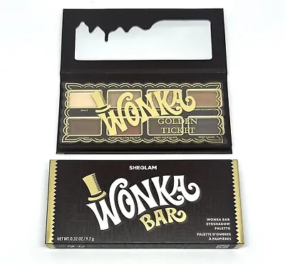 SHEGLAM Willy Wonka WONKA BAR Chocolate Scented Eyeshadow Palette New In Box • $25.46