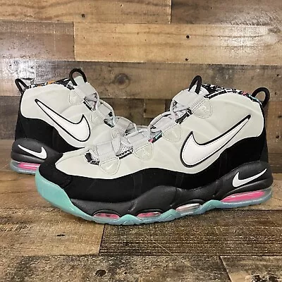 Nike Air Max Uptempo Spurs Size 13 Mens South Beach Grey Black 311090-004 • $159.99