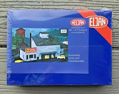 Heljan 1/160 N Scale Grain Mill Plastic Building Model Kit Item 670 New ! F/s  • $23.98