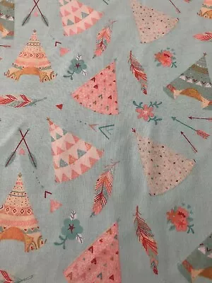 Forever Friends By Rosina For A.E. Nathan - 100% Cotton Fabric - By 1/4m Teepees • £3