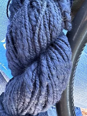 Mirasol Yarn - Hapi - #1107 Dark Blue- 100% Tanguis Cotton 100g. 132 Yards. • $6.50