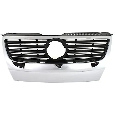 Grille For 2006-2010 Volkswagen Passat Chrome Shell W/ Black Insert Plastic • $92.06