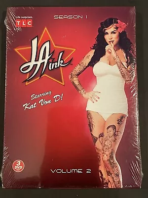 LA Ink: Season 1 Volume 2 DVD Kat Von D New Sealed TLC 3 Disc Set • $8