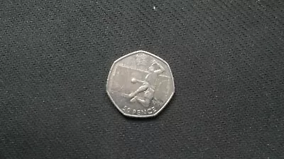 50p 2011 Olympics Handball/jump Goal • £2.90