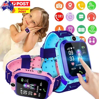 $19.89 • Buy 2022 Kids Tracker Smart Watch Phone GSM SIM Alarm Camera SOS Call For Boys Girls
