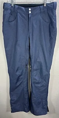 Men's Sims Blue Snowboard Ski Pants Adjustable Waist Vented Nylon Large • $25.28