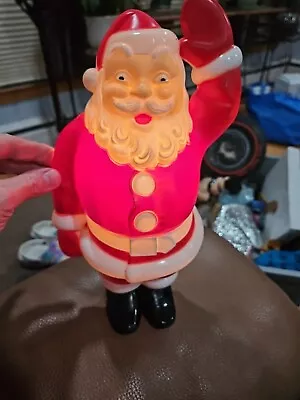 Beco Santa Claus Blow Mold Wall Hanger 12 Inch Vtg Christmas Decor • $77