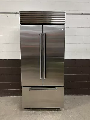 Sub-Zero BI36UFD/S/PH - 36  Classic French Door Refrigerator Built-In Stainless • $8500