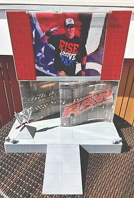WWE Raw Superstar Entrance Stage Mattel 2012 Fan Central Kmart-John Cena • $99
