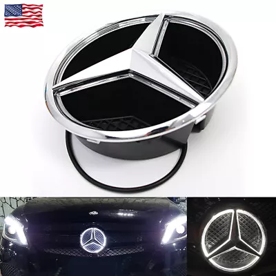 Front Grille Star Emblem Logo 2015-2018 For Mercedes Benz C300 ML350 CLA250  • $25.50