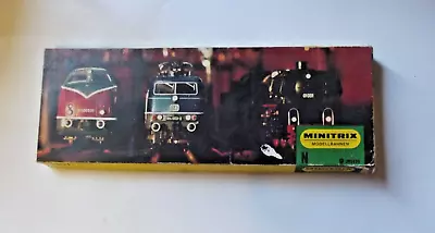 Rare Early Minitrix Modellbahnen Train Set Complete Boxed N Gauge Vgc • £32.99