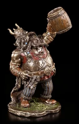 Viking Figure With Jug - Veronese Pirate Amusing Decorative Statue • £57.55