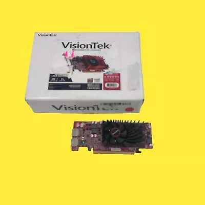 AS IS! VisionTek Radeon HD 7750 2GB GDDR5 Mini Display Graphics Card #321 Z65/72 • $19.96