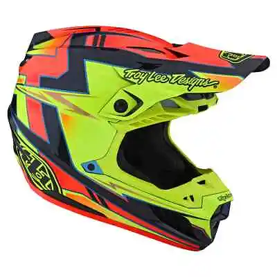 NEW Troy Lee Designs SE5 Composite W/MIPS Motocross Helmet Nvy/Yellow All SIzes • $250