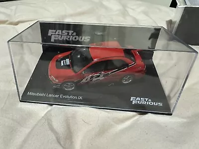 Mitsubishi Lancer Evo IX 1/43 Fast & Furious Tokyo Drift Altaya Collection • $37.88