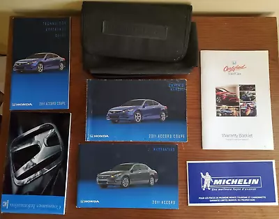 2011 Honda ACCORD Coupe Owners Manual Guide OEM Book Set W Case • $18