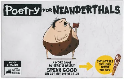 Poetry For Neanderthals (By Exploding Kittens) Party Game • $33.81