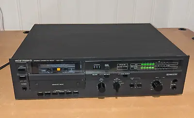 Vintage 1980s Vector Research VCX-200 Stereo Cassette Deck Player - Working • $109.99