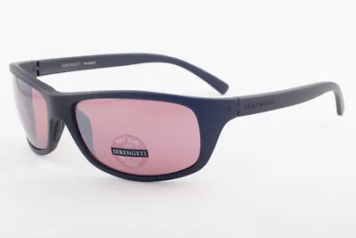$189 • Buy Serengeti BORMIO Matte Black / Sedona Phd 2.0 Polarized Sunglasses 8990