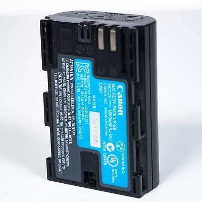 Canon LP-E6 Rechargeable Battery For 5D 6D 7D 60D 70D 80D • £18