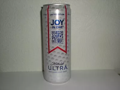 Michelob Ultra  Joy In One   Beer 12 Oz. Empty Collectible Craft Beer Can • $2.49