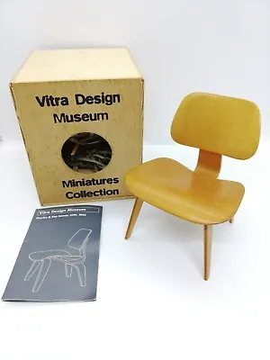 Vitra Miniature Collection Charles & Ray Eames LCW 1945 • $265